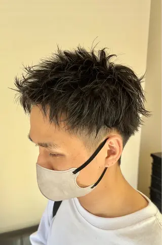パーマ メンズ RITZ 小平颯真のヘアスタイル
