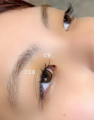 マツエク・マツパ GO TODAY SHAiRE SALON　名古屋パルコ店所属・しみず さきのマツエク・マツパデザイン