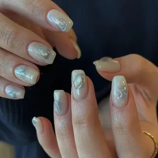 パーマ ネイル マツエク・マツパ yuna mimoのネイルデザイン