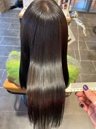 セミロング カラー ツヤ髪の匠/髪質改善 山本晃太のヘアスタイル