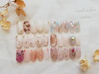 ネイル 🥀ネイルサロン cotonコトン🥀のネイルデザイン