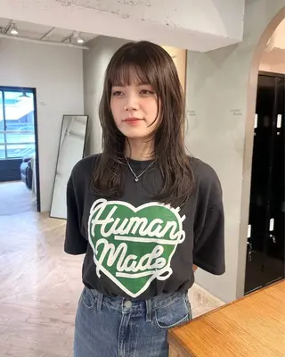 ロング カラー LOREN AO所属・名古屋透明感カラー /LOREN RIOのヘアスタイル