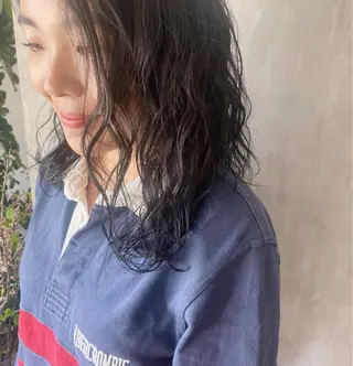 セミロング カラー ヘアアレンジ stylist/蛯谷 珠里のヘアスタイル