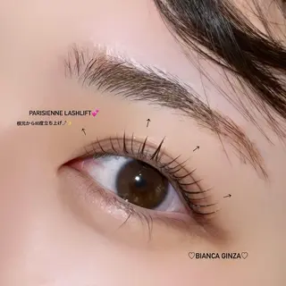 マツエク・マツパ bianca銀座店 TANAKAのマツエク・マツパデザイン