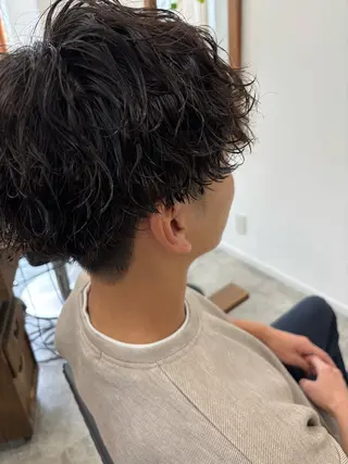 パーマ メンズ Lumo所属・Lumo Yu-kiのヘアスタイル