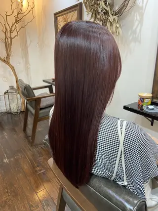 ロング Lamana所属・透明感カラー/ 加瀬たまものヘアスタイル