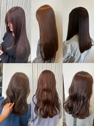 ロング 高橋 乙葉のヘアスタイル