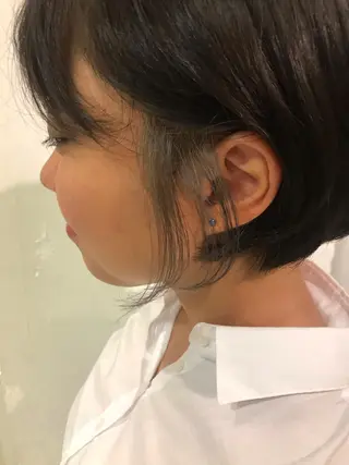 ショート カラー めざわ ゆうきのヘアスタイル