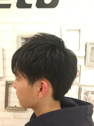 ショート メンズ 吉村 周馬のヘアスタイル
