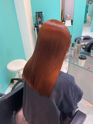 セミロング カラー mana/メンズ/ ヘアセット/ブリーチのヘアスタイル