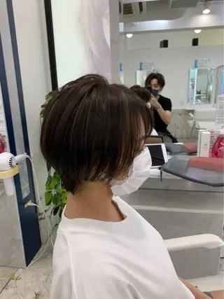 ショート カラー カラー特化サロン ピリナ相武台前のヘアスタイル