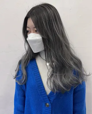 セミロング カラー パーマ ヘアアレンジ メンズ キッズ ネイル マツエク・マツパ アイブロウ nico TOKYO 渋谷所属・ブリーチ　ハイトーン 特化🌈フジタハルキのヘアスタイル