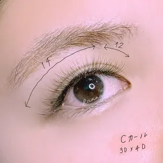 マツエク・マツパ Abientot Kannaのマツエク・マツパデザイン