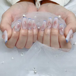 ネイル misaki 🩰‎🤍🎀のネイルデザイン