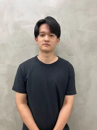 パーマ メンズ メンズカット パーマ[佐橋]のヘアスタイル