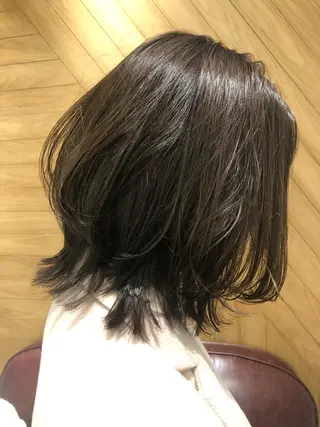 ミディアム 井上 舞のヘアスタイル