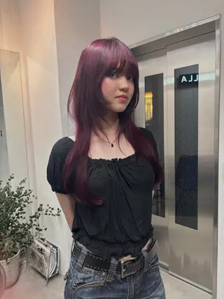 カラー hinata/ ハイトーンカラー🪽のヘアスタイル