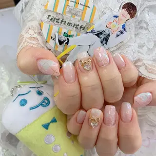 ネイル La neige* yuki 🥯🍑のネイルデザイン
