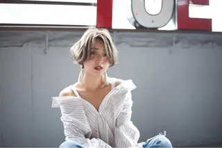 ショート 近藤 亮太のヘアスタイル