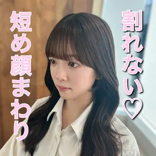 🎀大竹美侑／顔まわ りカット／レイヤーのヘアスタイル