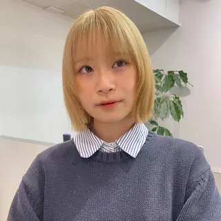 ミディアム カラー 🪅ブリーチカラー 🪅琉羽Ruuのヘアスタイル