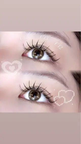 マツエク・マツパ EYELA🎀村松 春菜🎀のマツエク・マツパデザイン