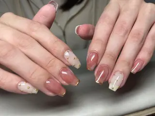 ネイル 神田 ココナッツのネイルデザイン