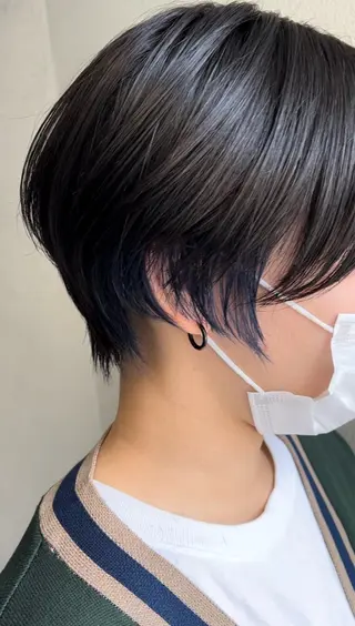 ショート カラー BRICK所属・［BRICK］Yui ナチュラル系の極みのヘアスタイル