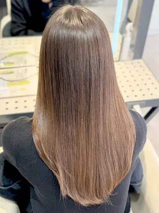 ロング 巻ける美髪矯正/ 韓国ヘア/yutaのヘアスタイル