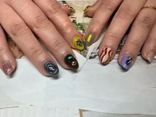 ネイル tsumeasobi所属・tsumeasobi 🪬macoのネイルデザイン