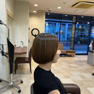 ショート 大人透明感艶カラー 寺田稜のヘアスタイル