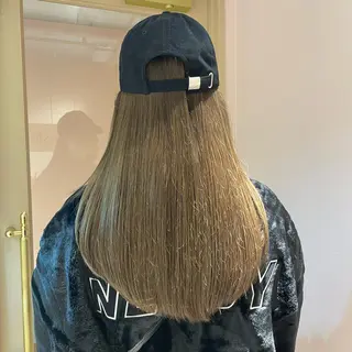 ロング マホ/日吉/髪質改善 /レイヤー/ガーリーのヘアスタイル