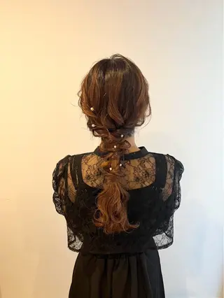 ロング ヘアアレンジ Studio taloのヘアスタイル