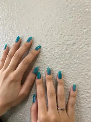 カラー ネイル scre as Etelのネイルデザイン