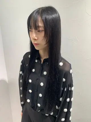 ロング 髪質改善×艶カラー Haruのヘアスタイル