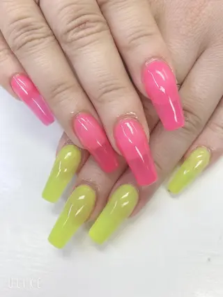 セミロング JNA認定講師🌸 RIEのネイルデザイン