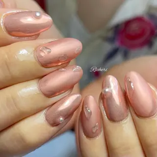 ミディアム ネイル richeri beautyのネイルデザイン