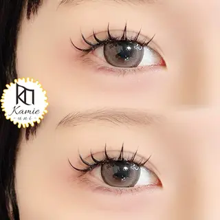 マツエク・マツパ Kamie-uni wakoのマツエク・マツパデザイン