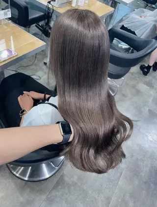 ロング カラー ベージュカラー💖 やすひろのヘアスタイル