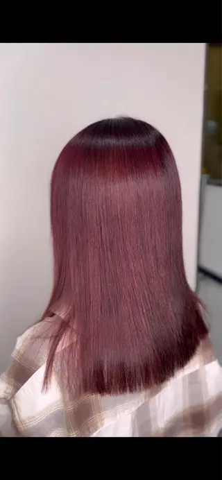 カラー 橋本 風花のヘアスタイル