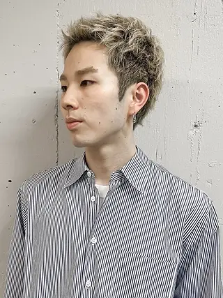 カラー メンズ TALO/メンズ /かいふうのヘアスタイル