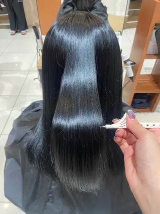 カラー Hirona 縮毛矯正/髪質改善のヘアスタイル