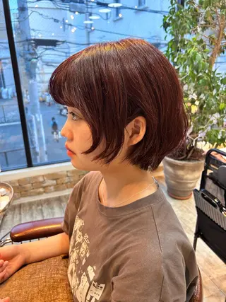 ショート カラー 🌷nanase🌷 gally hairのヘアスタイル