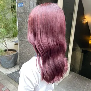 ロング トレンドモテカラー 🩷色落ちまで可愛くのヘアスタイル