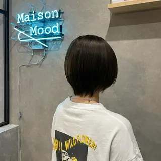 ショート カラー はちすか るかのヘアスタイル