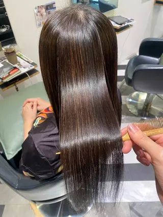 ロング パーマ 貴方に似合うを見つけ ます🌱市川リョウカのヘアスタイル