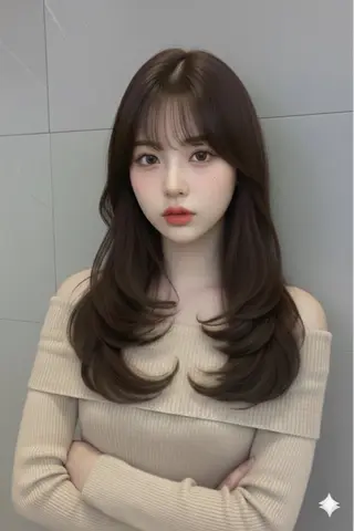 セミロング カラー 🍒しの🍒 ハイトーン/カットのヘアスタイル