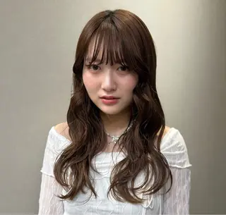 セミロング カラー "Daisy" Rio /大名・天神のヘアスタイル