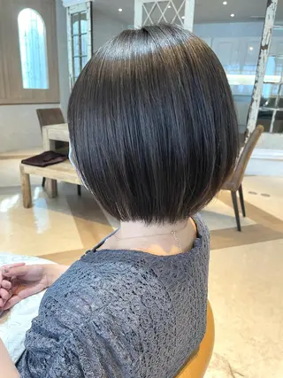 ショート カラー 韓国ヘア/髪質改善 /Harunaのヘアスタイル