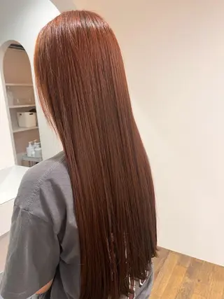ロング カラー 武村美咲/ 暖色/艶カラーのヘアスタイル